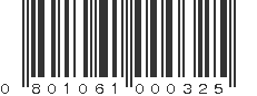 UPC 801061000325