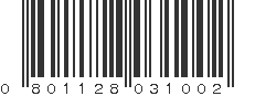 UPC 801128031002