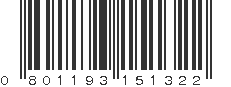 UPC 801193151322