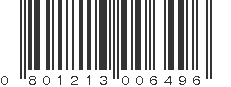 UPC 801213006496