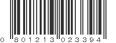 UPC 801213023394