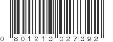 UPC 801213027392