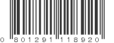 UPC 801291118920