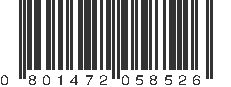 UPC 801472058526