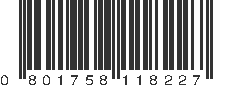 UPC 801758118227