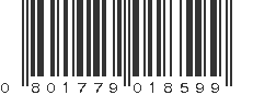 UPC 801779018599