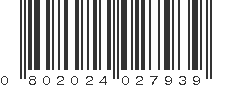 UPC 802024027939