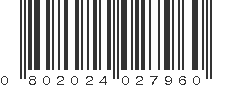 UPC 802024027960