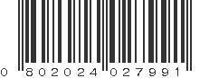 UPC 802024027991