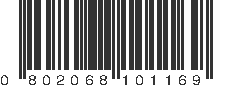 UPC 802068101169