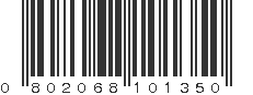 UPC 802068101350