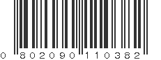 UPC 802090110382