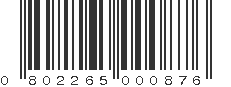 UPC 802265000876