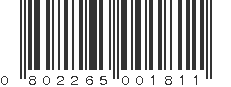 UPC 802265001811