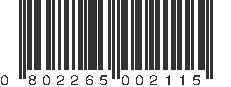 UPC 802265002115