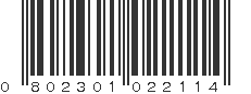 UPC 802301022114