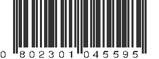 UPC 802301045595