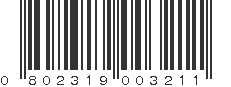 UPC 802319003211