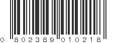 UPC 802389010218