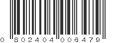 UPC 802404006479