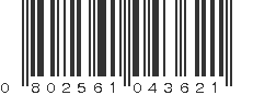 UPC 802561043621