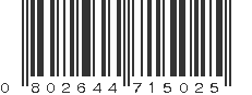 UPC 802644715025