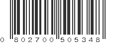 UPC 802700505348