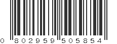 UPC 802959505854