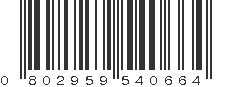 UPC 802959540664