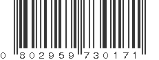 UPC 802959730171