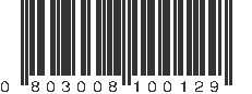 UPC 803008100129