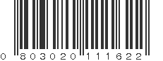 UPC 803020111622