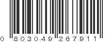 UPC 803049267911