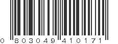 UPC 803049410171