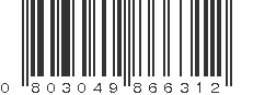 UPC 803049866312