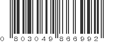 UPC 803049866992