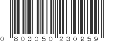 UPC 803050230959