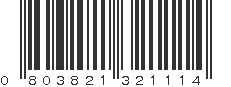 UPC 803821321114