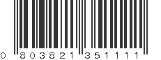 UPC 803821351111