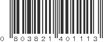 UPC 803821401113