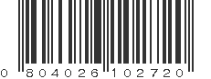 UPC 804026102720