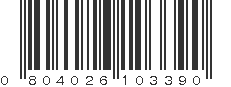 UPC 804026103390