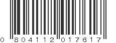 UPC 804112017617