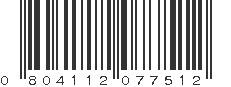 UPC 804112077512