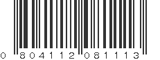 UPC 804112081113