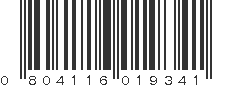 UPC 804116019341