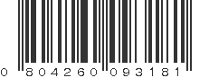 UPC 804260093181