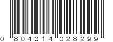 UPC 804314028299