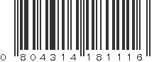 UPC 804314181116
