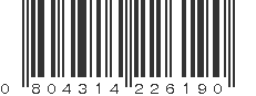 UPC 804314226190